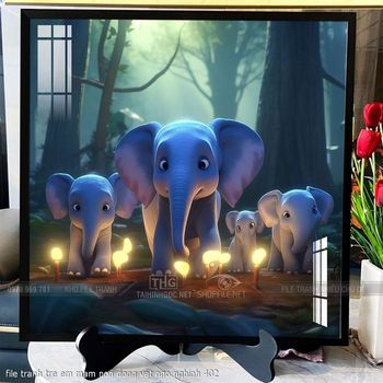 file tranh tre em mam non dong vat ngo nghinh 402