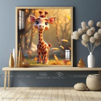 file tranh tre em mam non dong vat ngo nghinh 406