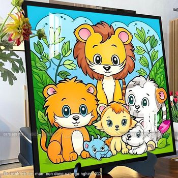 file tranh tre em mam non dong vat ngo nghinh 413