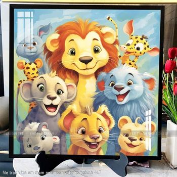 file tranh tre em mam non dong vat ngo nghinh 417