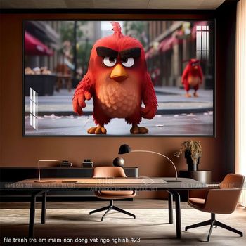 file tranh tre em mam non dong vat ngo nghinh 423