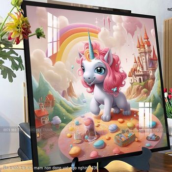 file tranh tre em mam non dong vat ngo nghinh 436