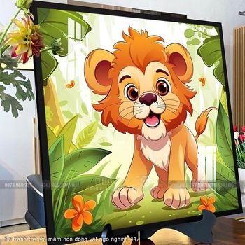 file tranh tre em mam non dong vat ngo nghinh 447