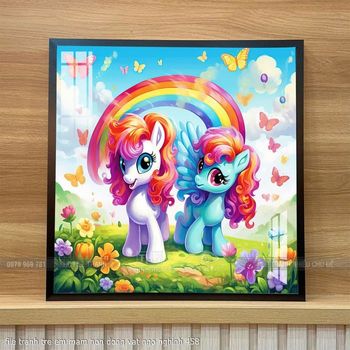 file tranh tre em mam non dong vat ngo nghinh 458