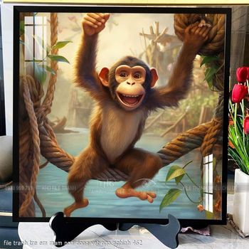 file tranh tre em mam non dong vat ngo nghinh 462