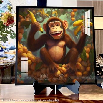 file tranh tre em mam non dong vat ngo nghinh 465