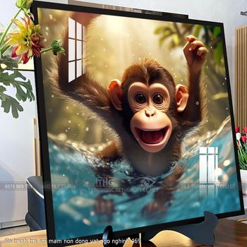 file tranh tre em mam non dong vat ngo nghinh 469