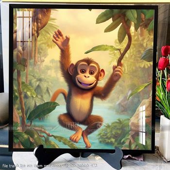 file tranh tre em mam non dong vat ngo nghinh 473