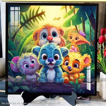 file tranh tre em mam non dong vat ngo nghinh 483