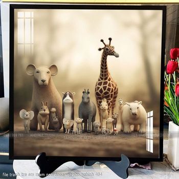 file tranh tre em mam non dong vat ngo nghinh 484