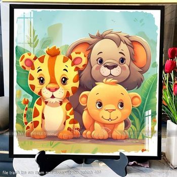 file tranh tre em mam non dong vat ngo nghinh 489