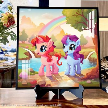 file tranh tre em mam non dong vat ngo nghinh 498