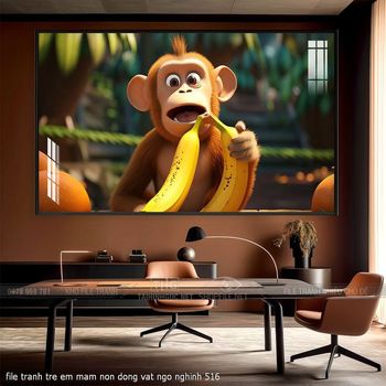 file tranh tre em mam non dong vat ngo nghinh 516