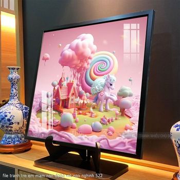 file tranh tre em mam non dong vat ngo nghinh 522