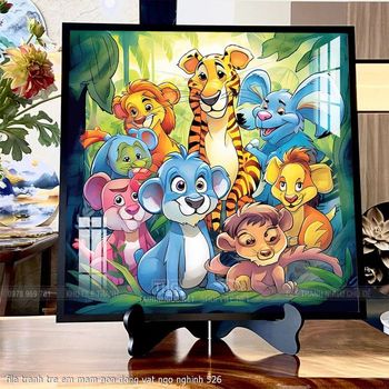 file tranh tre em mam non dong vat ngo nghinh 526