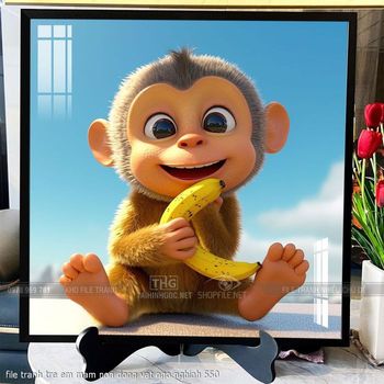 file tranh tre em mam non dong vat ngo nghinh 550