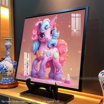 file tranh tre em mam non dong vat ngo nghinh 555