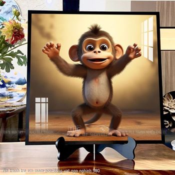 file tranh tre em mam non dong vat ngo nghinh 580