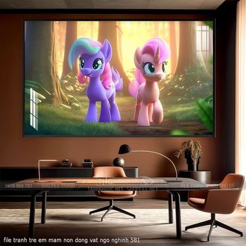 file tranh tre em mam non dong vat ngo nghinh 581