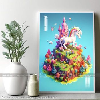 file tranh tre em mam non dong vat ngo nghinh 594