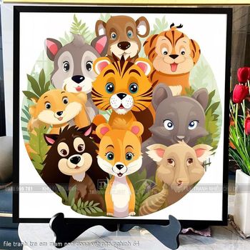 file tranh tre em mam non dong vat ngo nghinh 64