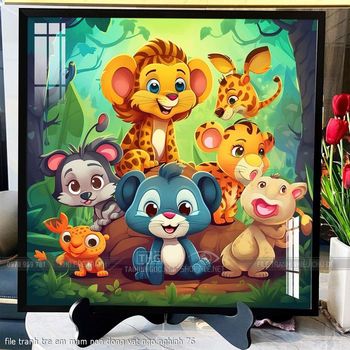 file tranh tre em mam non dong vat ngo nghinh 76