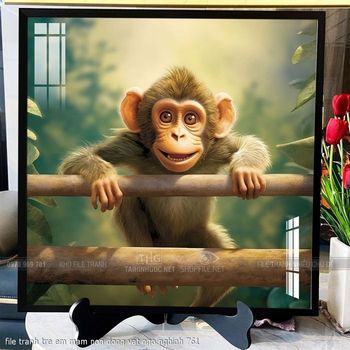 file tranh tre em mam non dong vat ngo nghinh 761