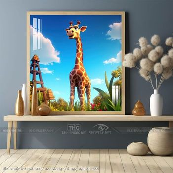 file tranh tre em mam non dong vat ngo nghinh 765