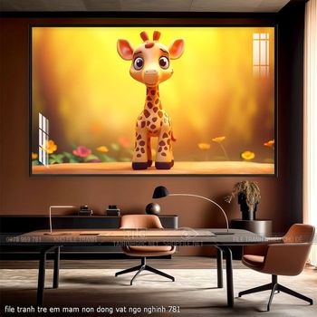 file tranh tre em mam non dong vat ngo nghinh 781