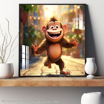 file tranh tre em mam non dong vat ngo nghinh 805