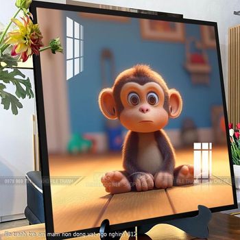 file tranh tre em mam non dong vat ngo nghinh 812