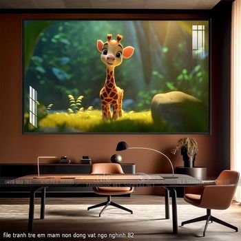 file tranh tre em mam non dong vat ngo nghinh 82