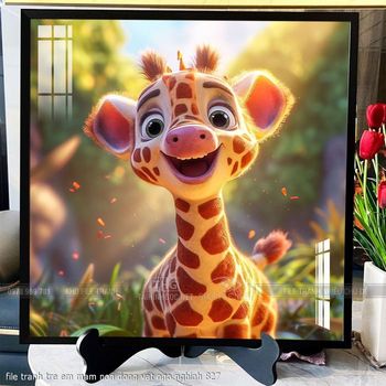 file tranh tre em mam non dong vat ngo nghinh 827