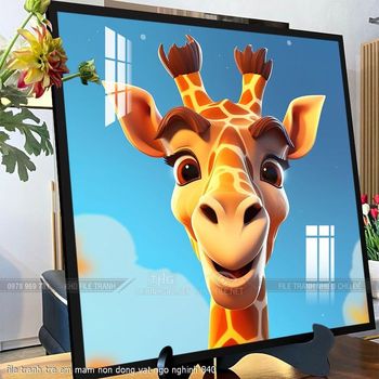 file tranh tre em mam non dong vat ngo nghinh 840