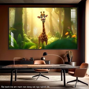 file tranh tre em mam non dong vat ngo nghinh 86