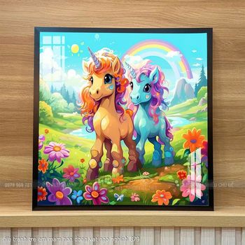 file tranh tre em mam non dong vat ngo nghinh 879