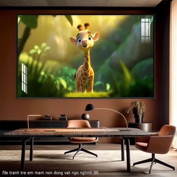 file tranh tre em mam non dong vat ngo nghinh 88