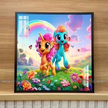 file tranh tre em mam non dong vat ngo nghinh 881