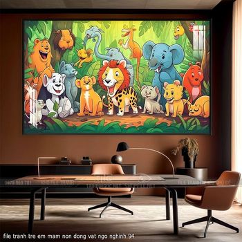 file tranh tre em mam non dong vat ngo nghinh 94