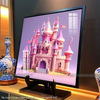 file tranh tre em mam non dong vat ngo nghinh 942