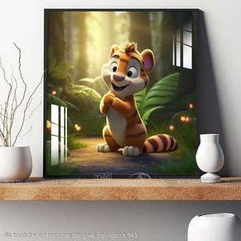 file tranh tre em mam non dong vat ngo nghinh 943