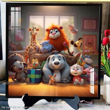 file tranh tre em mam non dong vat ngo nghinh 950