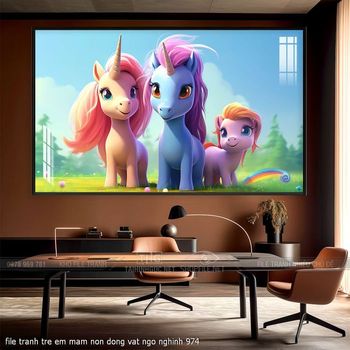 file tranh tre em mam non dong vat ngo nghinh 974