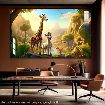 file tranh tre em mam non dong vat ngo nghinh 98