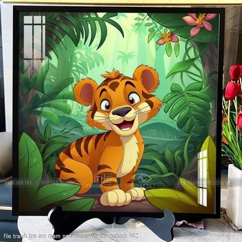 file tranh tre em mam non dong vat ngo nghinh 982