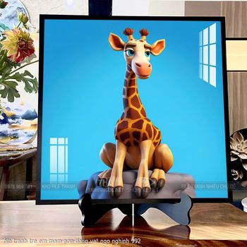 file tranh tre em mam non dong vat ngo nghinh 992