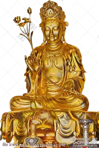 file tranh treo tuong phat giao 048