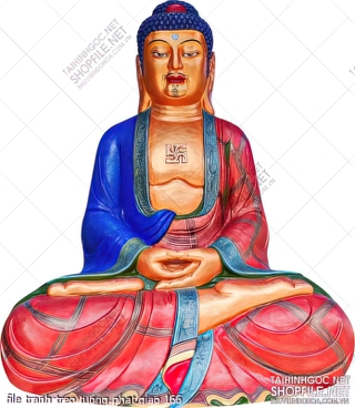 file tranh treo tuong phat giao 166