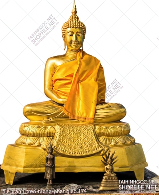 file tranh treo tuong phat giao 174