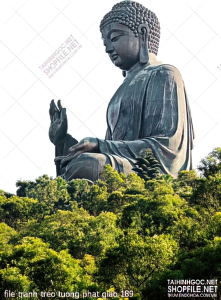 file tranh treo tuong phat giao 189